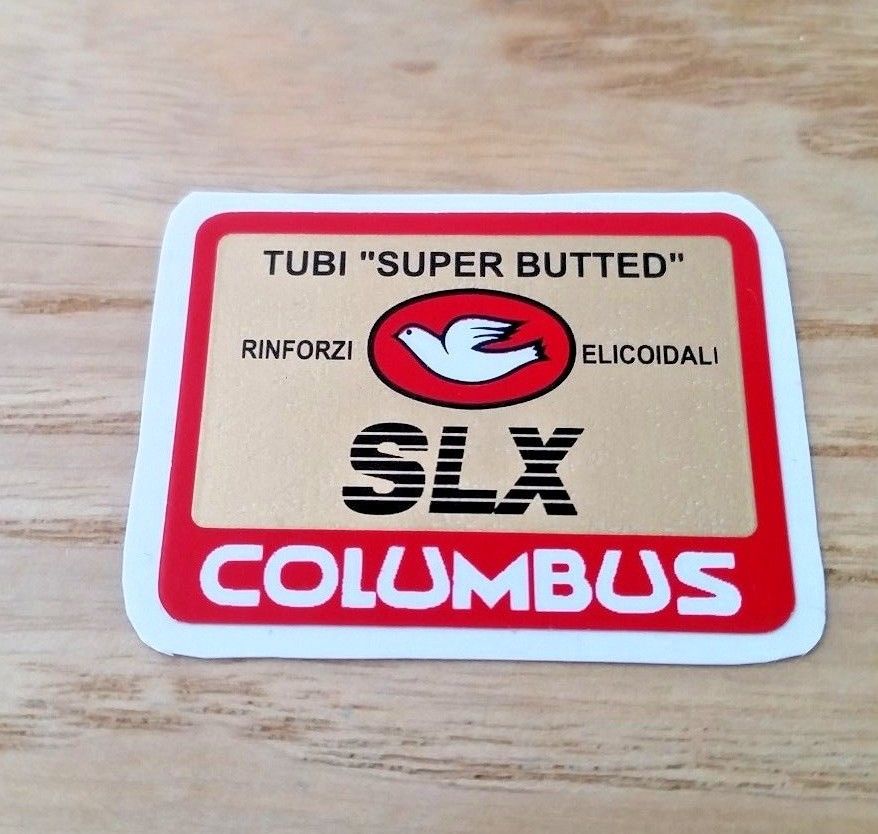 Decals 0008 Columbus Tubi Speciali SLX Bicycle Frame and Fork Stickers 