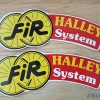 FIR halley system wheel decals