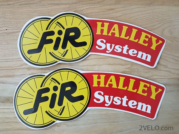 FIR halley system wheel decals