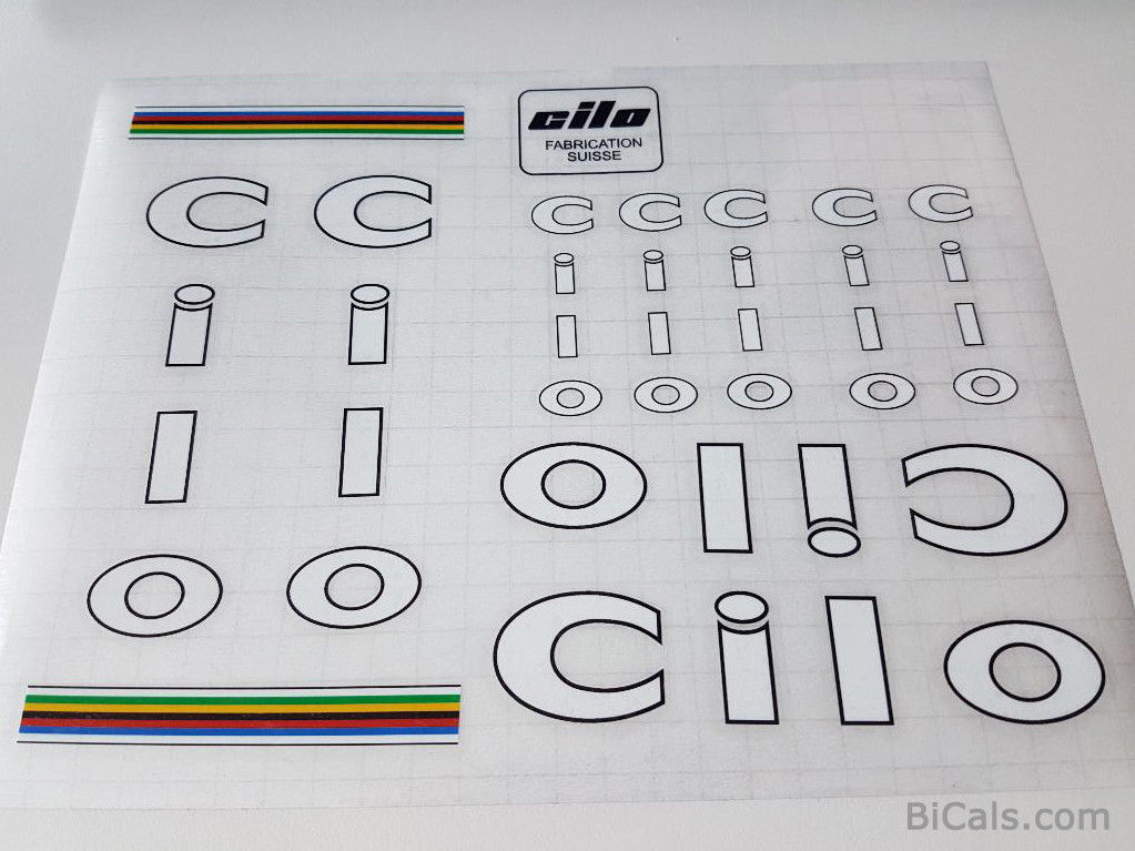 Cilo bicycle decals Sticker N.782