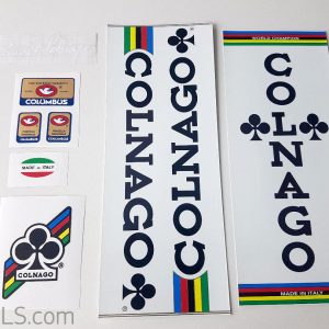 OLYMPIA Borghi Cicli Italia whi decal set sticker complete bicycle FREE SHIPPING 