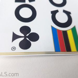 Colnago Mexico white panel set decal BICALS 1