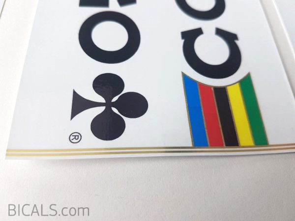 Colnago Mexico white panel set decal BICALS 1