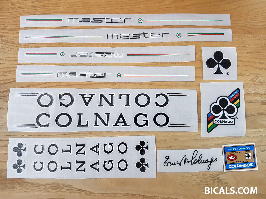 COLNAGO MASTER V2 set silk screen free shipping decal sticker for bicycle 