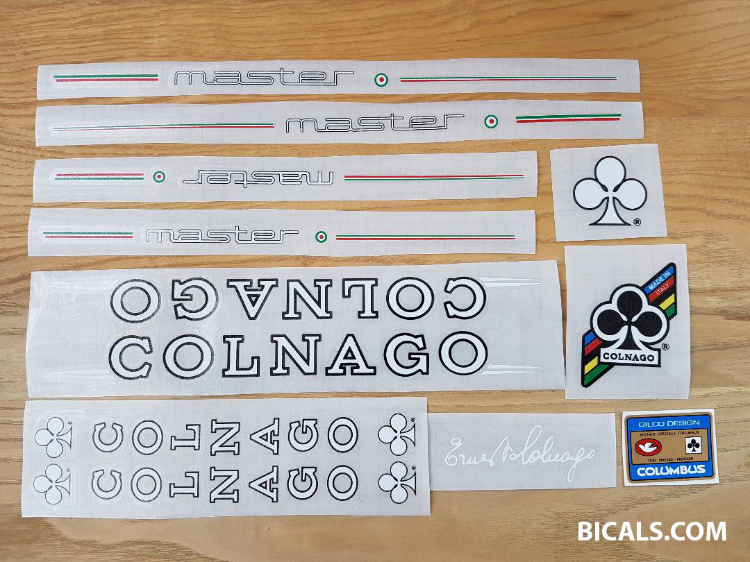 COLNAGO MASTER V4 set silk screen free shipping decal sticker for bicycle 
