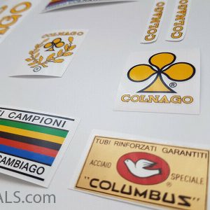 Colnago yellow decal set 71-74 BICALS 1