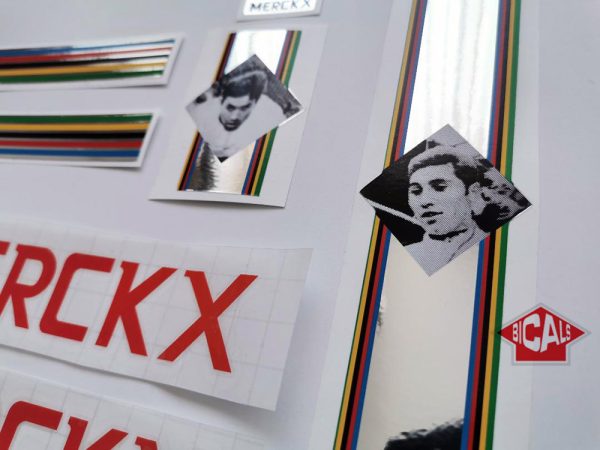 Eddy Merckx bicyclette decals-transfers-autocollants #1