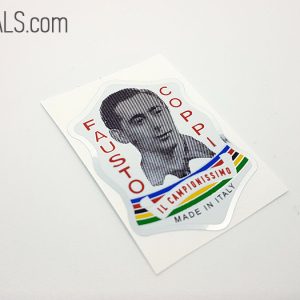 Fausto Coppi head tube decal Bicals