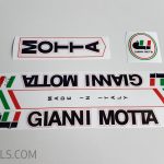 Gianni Motta early decal set BICALS