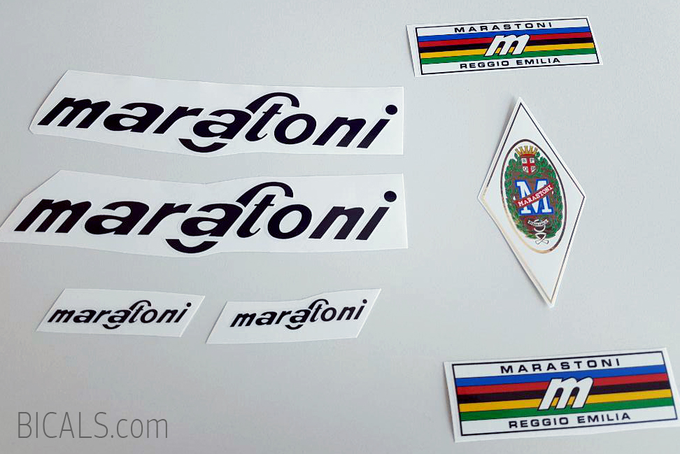 Marastoni black decal set BICALS 1