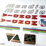 Stickers n.42 Gazelle Champion Mondial Bicycle Decals 