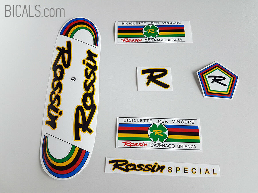ROSSIN RECORD decal set sticker complete bicycle FREE SHIPPING 
