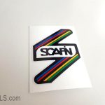 SCAPIN head tube decal Bicals