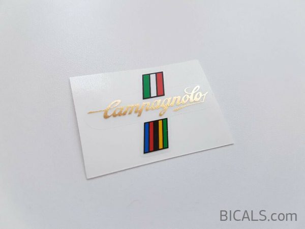 Campagnolo Italy UCI flag decal BICALS