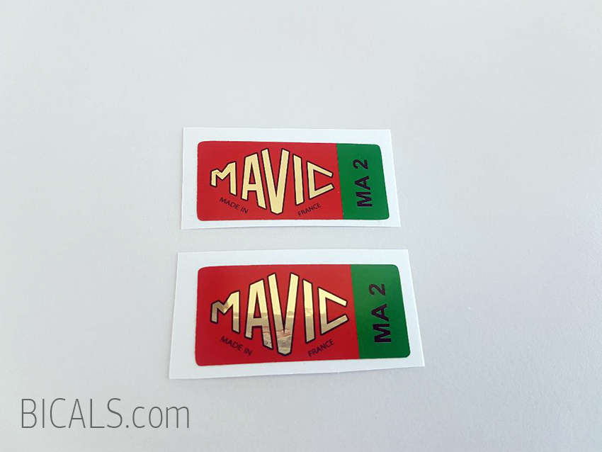 MAVIC MACH 2 CD decal sticker for rims free shipping silk screen 