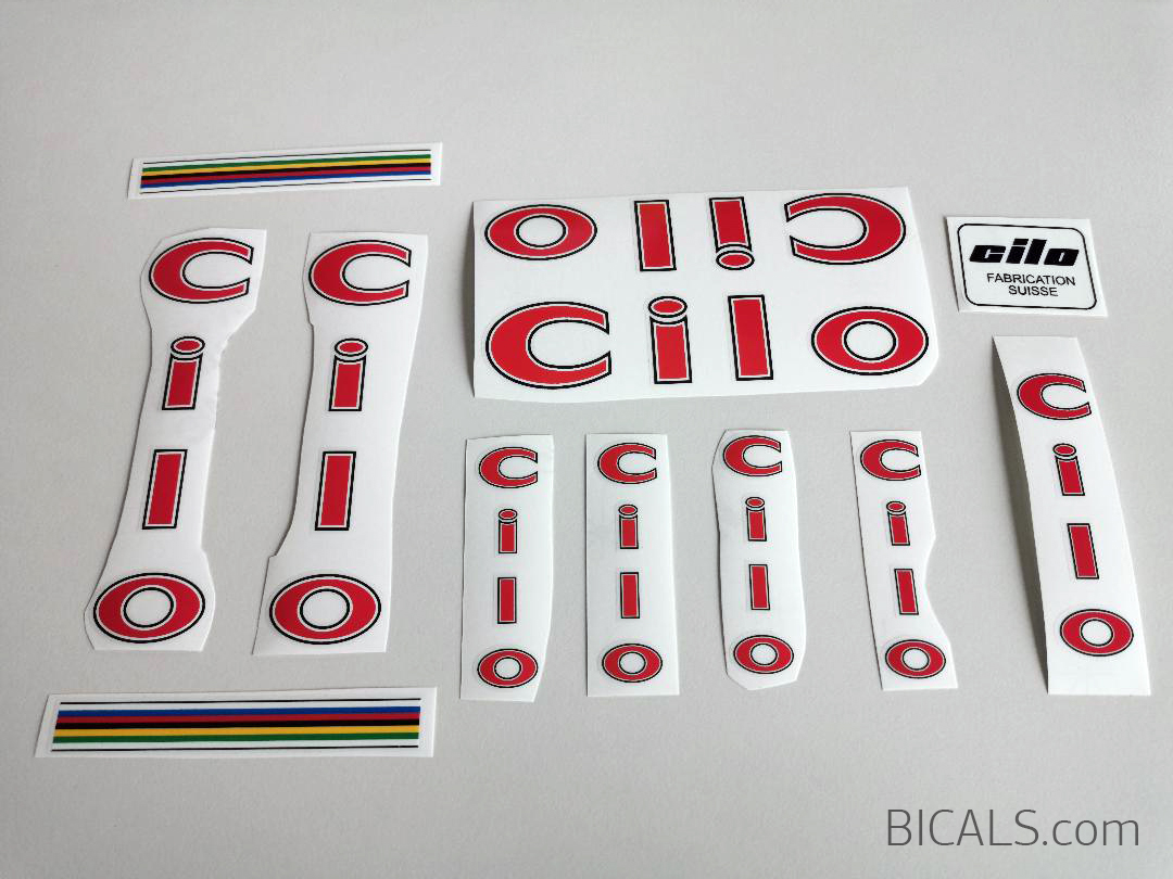 Cilo bicycle decals Sticker N.782