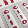 CILO Swiss red decal set BICALS 2