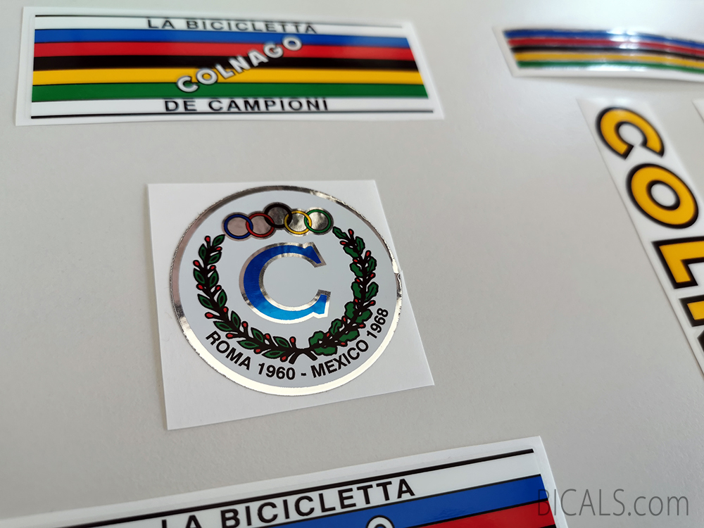 Colnago Rome Super 60s decal set BICALS