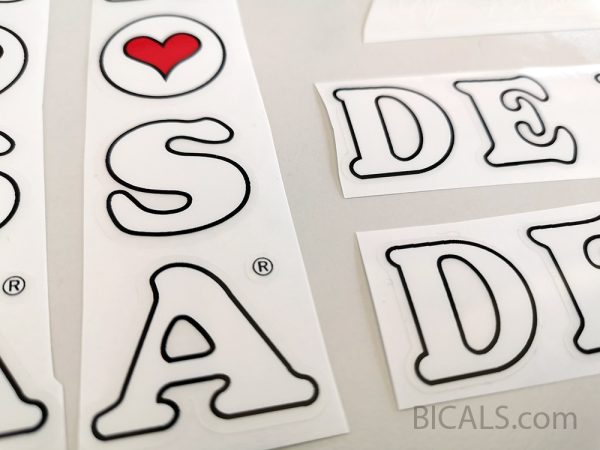 Decals 0526 De Rosa Bicycle Stickers Transfers 