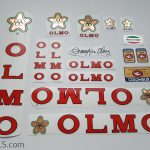 Olmo V2 red decal set Bicals