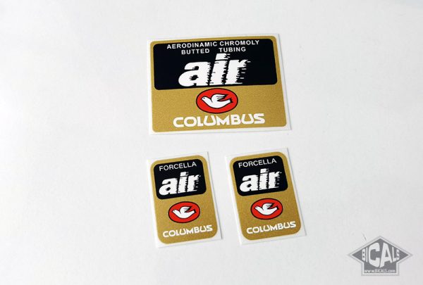 COLUMBUS AIR decal sticker tubing BICALS