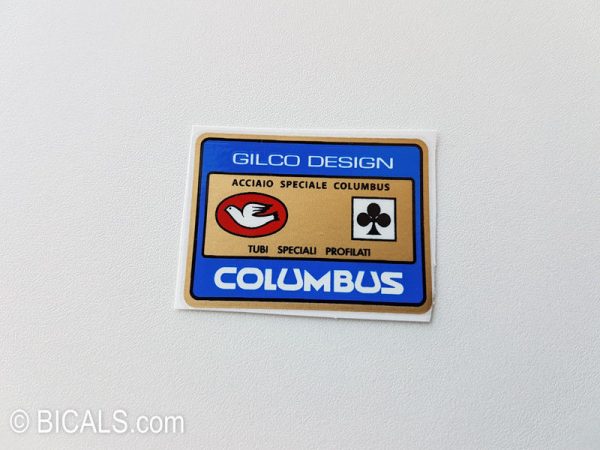 Columbus Gilco Design Master Colnago decal BICALS