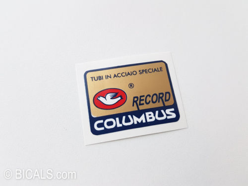 Columbus RECORD decal BICALS
