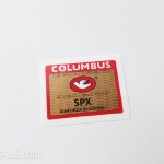 Columbus SPX decal BICALS
