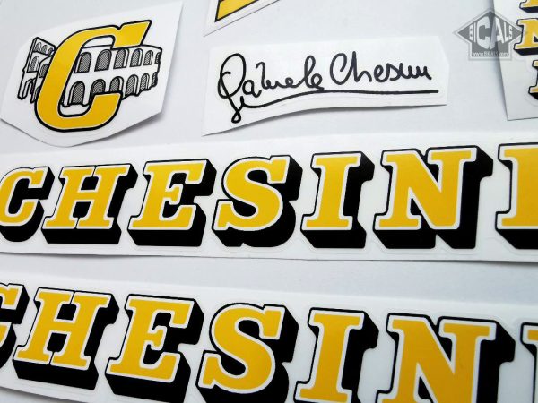 silk screen CHESINI decal set sticker for complete bicycle free shipping 