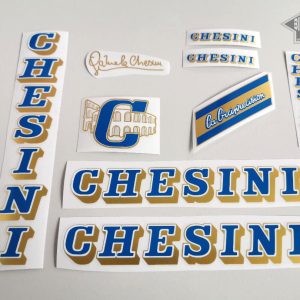 Chesini V4 blue - gold decal set BICALS
