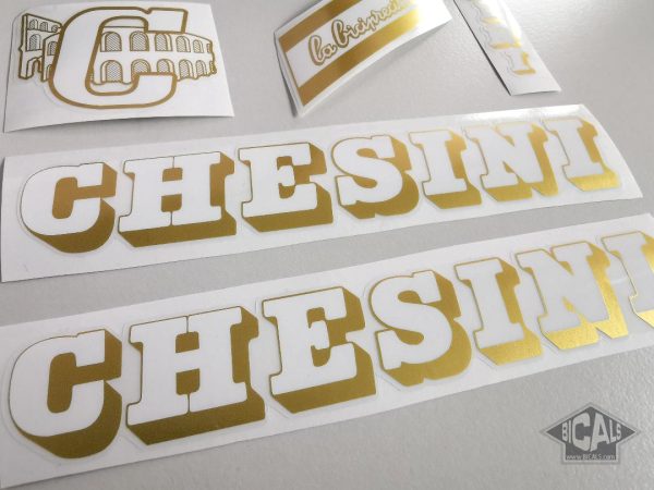 CHESINI V3 blue FREE SHIPPING decal set sticker complete bicycle silk screen 
