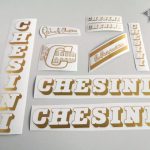 decal set sticker complete bicycle silk screen Details about   CHESINI V3 blue FREE SHIPPING 