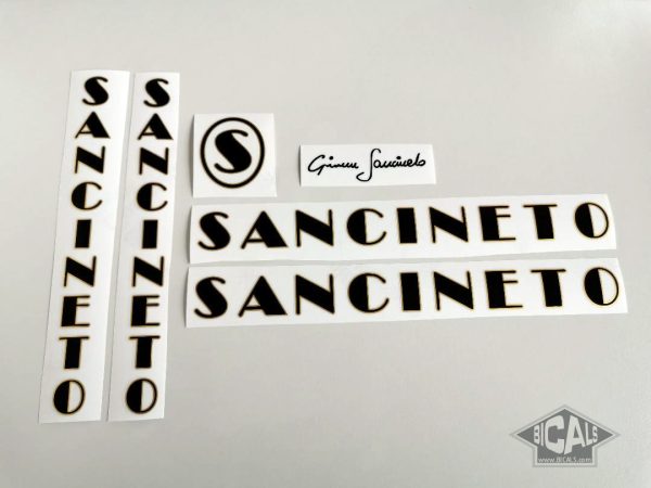 SANCINETO black decal set BICALS