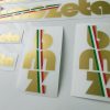 BIEMMEZETA Italy golden letter decal set BICALS 1