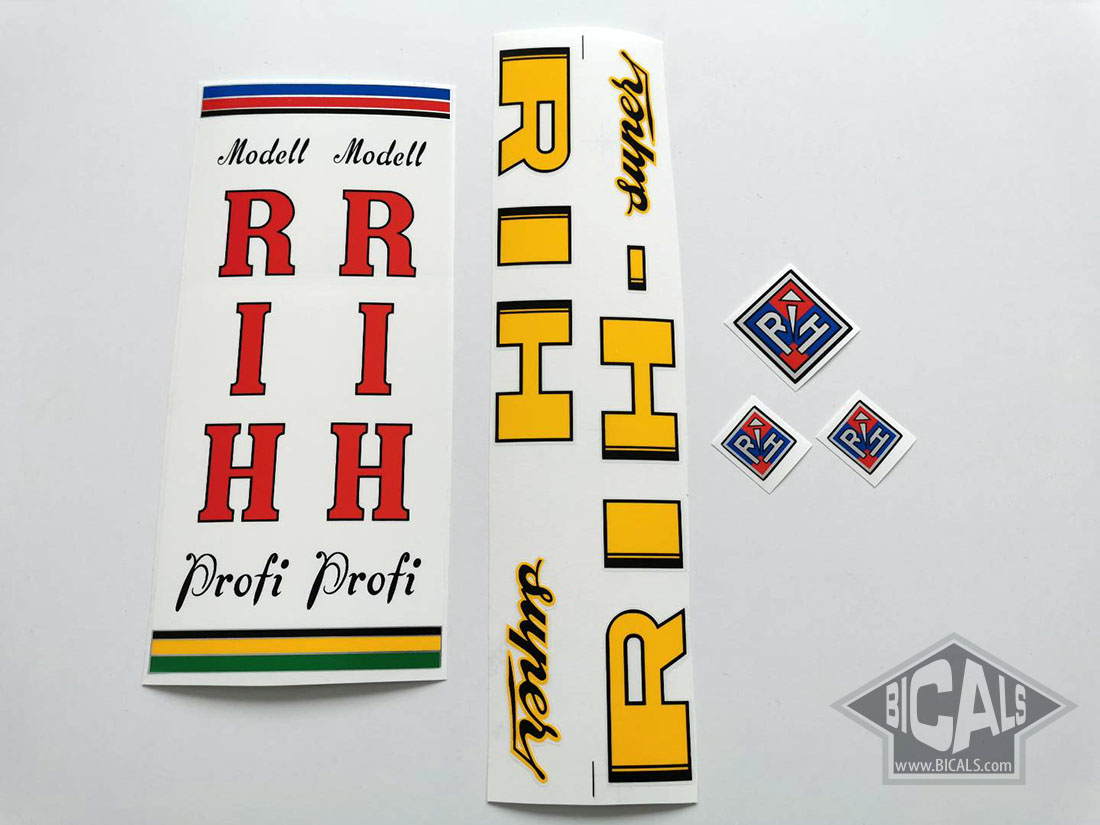 RIH Super Profi V2 - BiCals - Bicycle decals, shop for bicycle decals ...