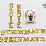 Steinmayr Special yellow bicycle decal BICALS