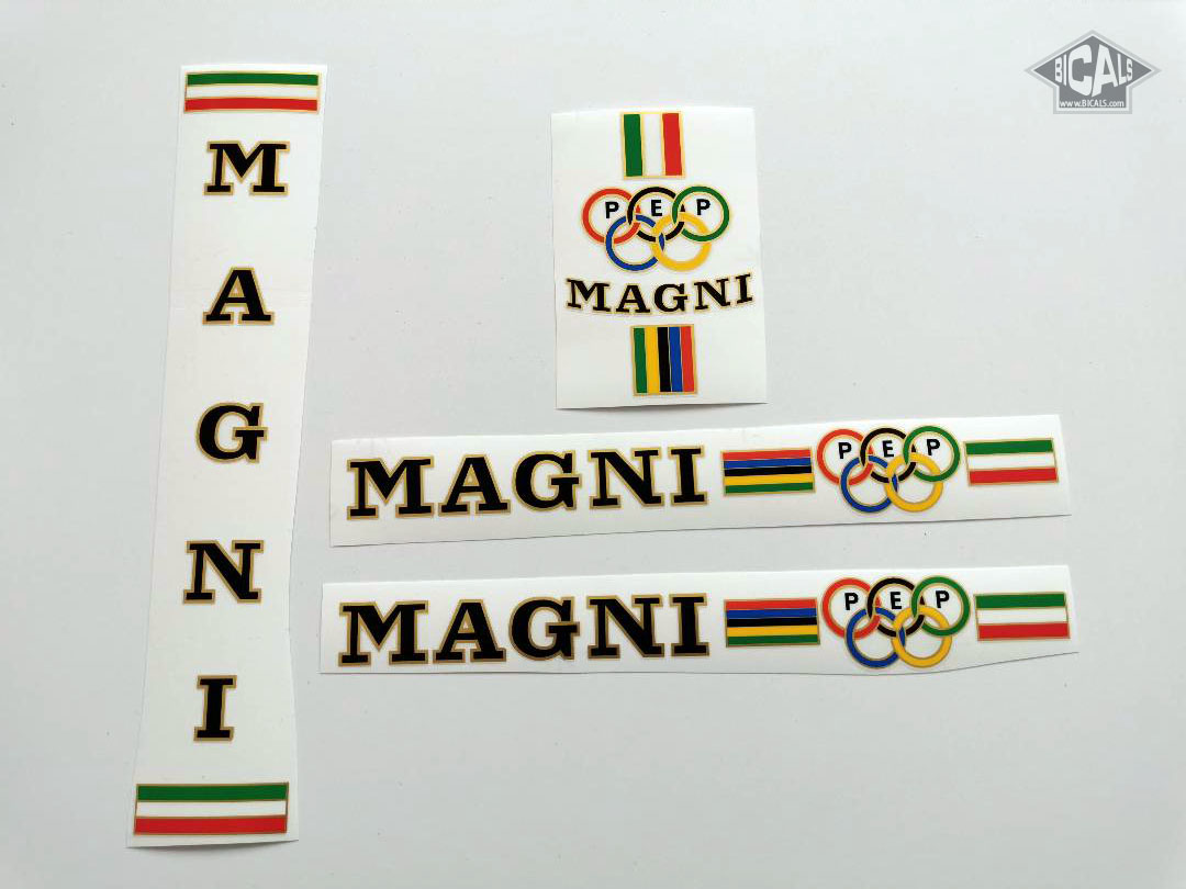 Magni PEP ICS decal set black BICALS