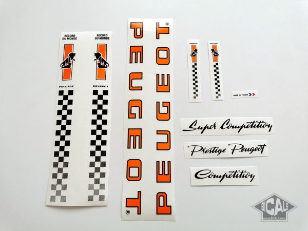 PEUGEOT 80s Competition decal set BICALS