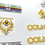 Colnago Sport 70s yellow decal set BICALS 1