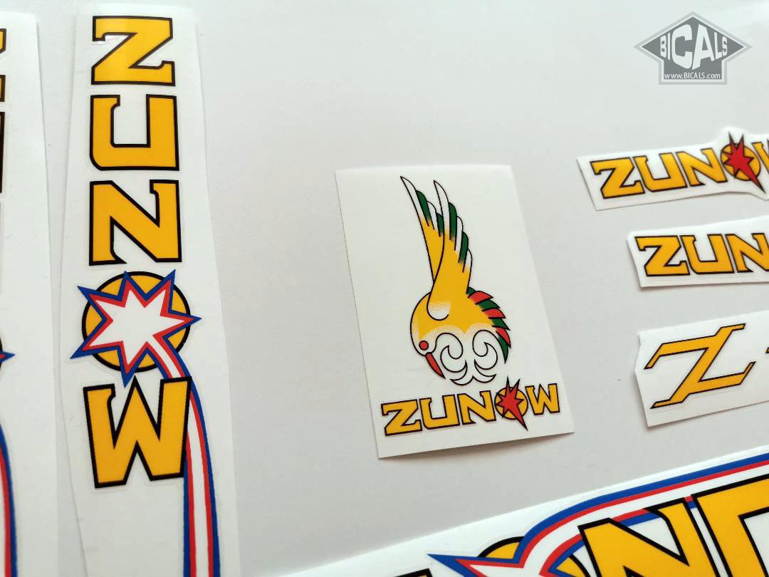 Zunow Z-1 - BiCals - Bicycle decals, shop for bicycle decals, stickers ...