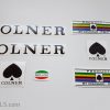 Colner black letter decal set BICALS 1