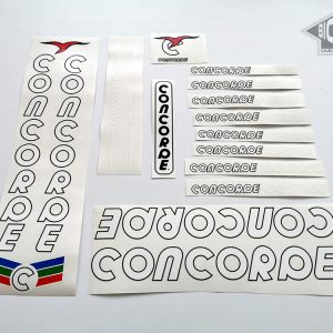 Concorde Astore, Gavina, Colombo, Mistral bicycle decal set BICALS
