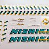 Nishiki Tri A equipe decal set BICALS