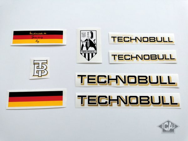 Technobull Germany decal set BICALS