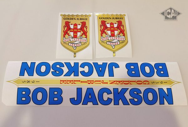 Bob Jackson 50 golden Jubilee decal set BICALS