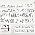 Marzano cicli decal set BICALS