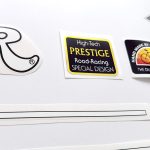 Rossin Prestige white letters decal set bicycle BICALS 2