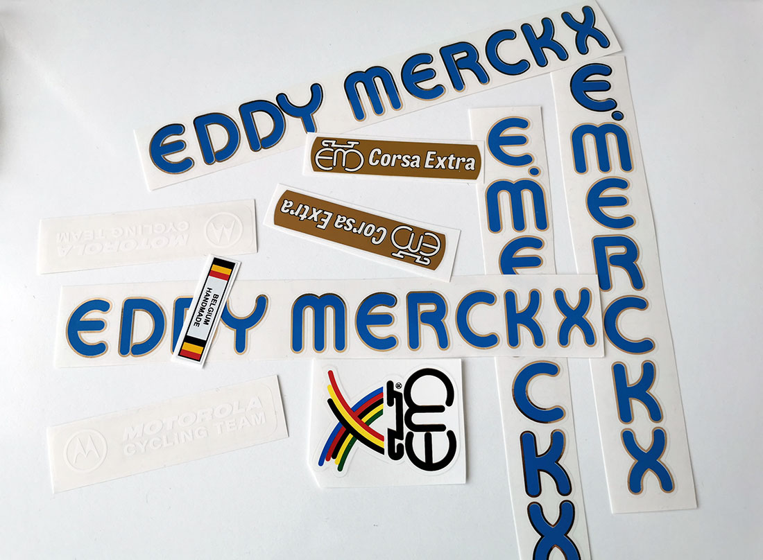 Eddie Merckx head decal. MERCKX 