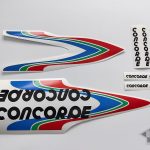 Concorde PDM equipe Sqaudra decal set BICALS