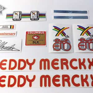 EDDY MERCKX 10th Anniversary bicycle decal set BICALS